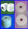 Raw 100% polyester spun weaving yarn 40/1 virgin