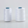 Raw white 100% virgin polyester spun yarn