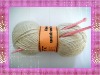 Raw wool hand knitting yarn