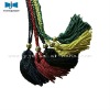 Rayon tassel with bead for curtain