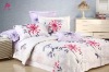 Reactive Printed Bedspread with Applique