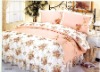 Reactive Printed &Embroidered Bedding Set