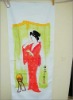 Reactive Printing Beach towel