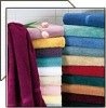 Reactive dyed cotton towel