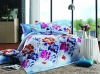 Reactive printed cotton bedding set/fabric