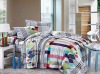 Reactive printed cotton bedding set/fabric