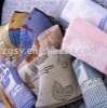 Reactive printed hand towel