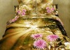 Reactive printed sunshine bedding sets