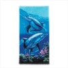 Reactive priting Beach Towel