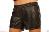 Real Leather French knickers shorts unisex men women