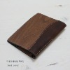 Real Wood & Natural Tanned Leather Book Cover, genuine wood is used, made in Japan