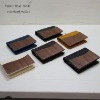 Real Wood & Natural Tanned Leather Wallet, genuine wood is used, made in Japan
