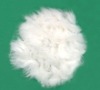 Real rabbit fur ball