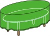 Rectangular patio set cover