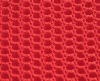 Red Color Sandwich Mesh Fabric