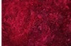 Red Colored Sari Silk Fiber