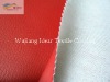 Red Embossed PU Leather/Upholstery Fabric/Faux PU Leather Fabric