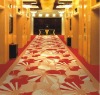 Red Flower Corridor Carpet