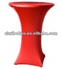 Red Lycra Table Cover for wedding/Spandex bar table covers