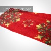 Red Non woven printed carpet