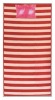 (Red) Plastic(PP) Stripe Woven Beach Mat (H047)