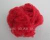 Red Polyester Fibre