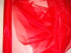 Red Sheer Organza fabric