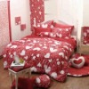 Red and whiteBedding Set