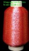 Red color new fancy MH type metallic yarn