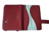 Red notbook case hard pouch