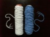 Regenerated Carded Cotton Yarn Blue & Bleach