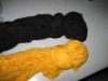 Regenerated/Dope Dyed/Polyester Staple Fiber/Black/Tow