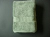 Rib border towel