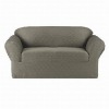Rib polyester sofa cover-18
