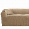 Rib polyester sofa cover-24