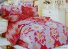 Rococo style 5cs jacquard comforter set