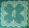 Roll vinyl table cloth in embroidery lace designs