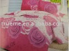 Romantic Rose Printed 4pcs bedding set