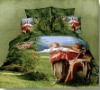 Romantic love sense reactive print bedding sets