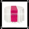 Rose Satin Table Runner