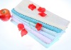 Rose jacquard Degerming bamboo fiber towel (OEMservice)