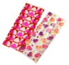 Rose red heart printed PVC Table cloth/Sheet/cover
