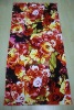 Rosy Flower printed beach towel/promotional towel