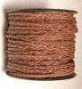 Round Braided Leather Cords