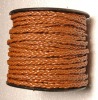 Round Braided Leather Cords