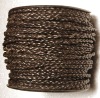 Round Braided Leather Cords