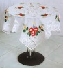 Round Jacquard  Christmas table cloth   (SD09-05)