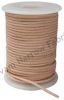Round Leather Cord Natural Color