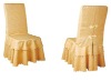 Royal golden Satin Universal Chair Covers Wedding NEW