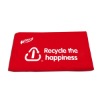 Rpet Wonius towel white red,eco friendly towel